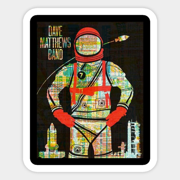 Dave Matthews Seven Sticker by Matahari Store